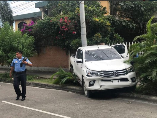 Las imágenes más impactantes del triple crimen en barrio Los Andes de San Pedro Sula
