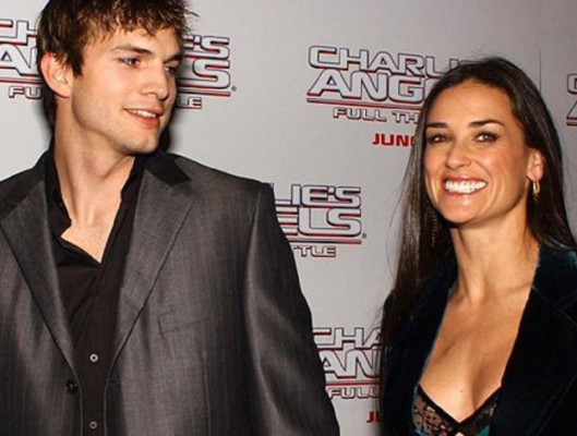 Demi Moore va por el dinero de Kutcher