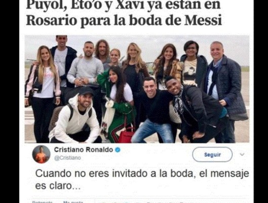 Memes de la boda de Messi y Antonella en Argentina