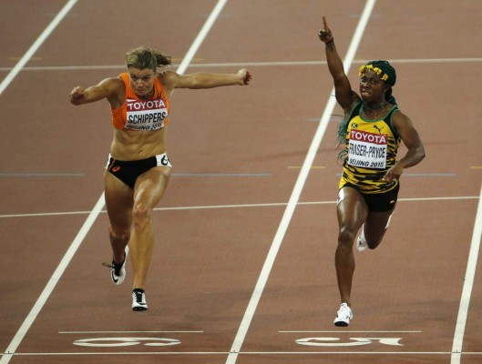 Shelly-Ann Fraser-Pryce sigue siendo la más rápida del mundo