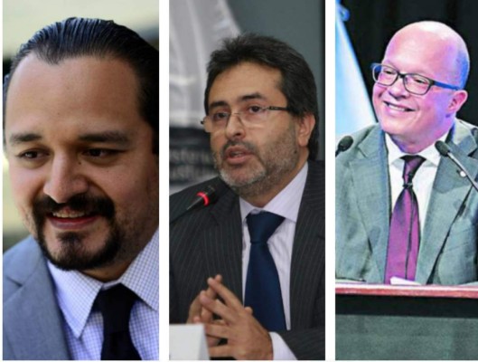 Ellos son los tres primeros miembros de Maccih que arriban a Honduras