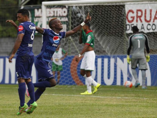 Marathón 1-2 Motagua en el primer examen del repechaje en el Morazán