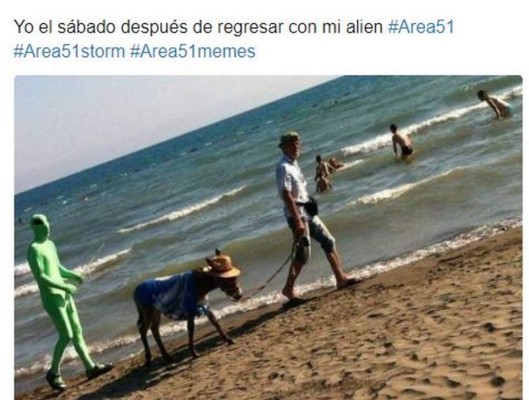 Los memes que dejó el asalto al Área 51 en busca de Aliens