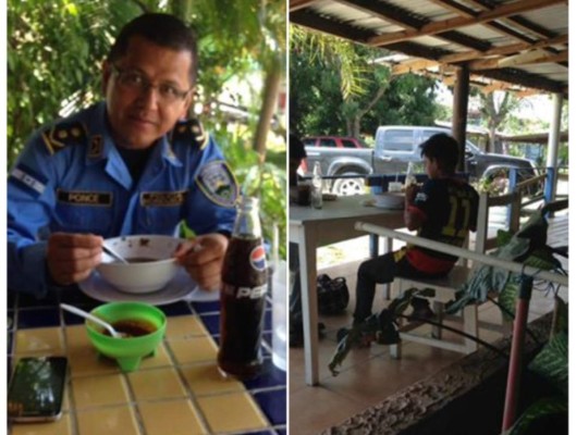 Policía en Cortés realizó un extraordinario acto de solidaridad y este hecho se viraliza