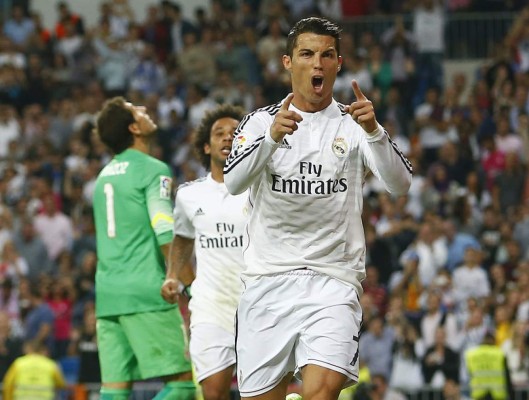 Cristiano lidera tabla de goleadores en España