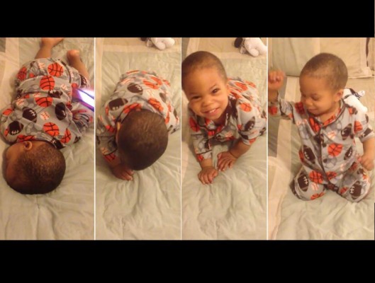 VIDEO: El bebé que despierta bailando canciones de Bruno Mars