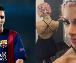 La mujer habló para un programa de televisión y ahí reveló su supuesto romance con el argentino.