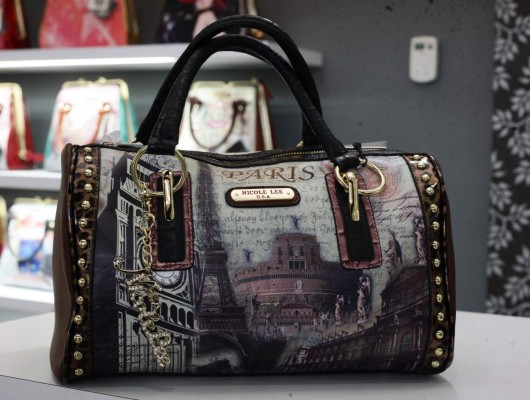 Obras de arte estampadas en carteras