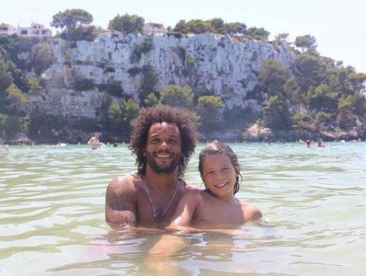 Así es la encantadora familia de Marcelo, jugador del Real Madrid