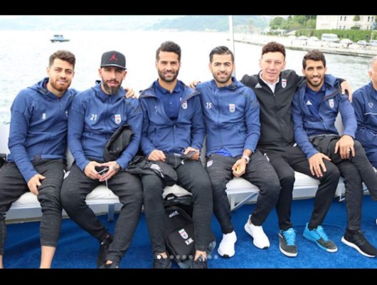 Los guapos jugadores de la selección de Irán en el Mundial de Rusia 2018