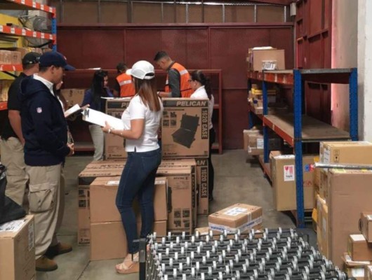 Realizan inspección sorpresa en aduana de Toncontín