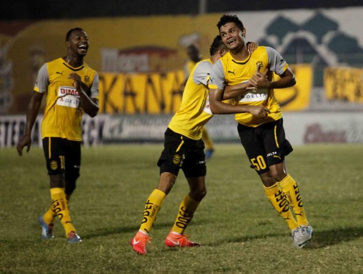 Real España vence al Honduras Progreso y se mantiene en el tercer lugar