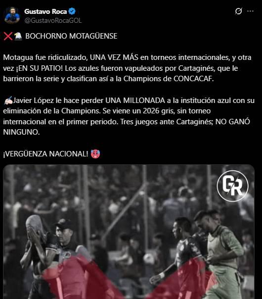 Da lástima Fue ridiculizado: La reacción de la prensa tras fracaso internacional de Motagua