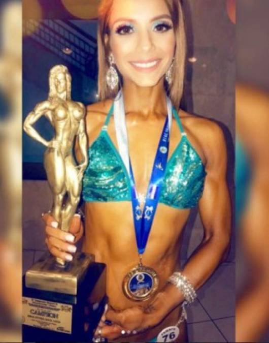 FOTOS: Así ha sido el cambio físico de Jennifer Funes, de palillona a chica fitness