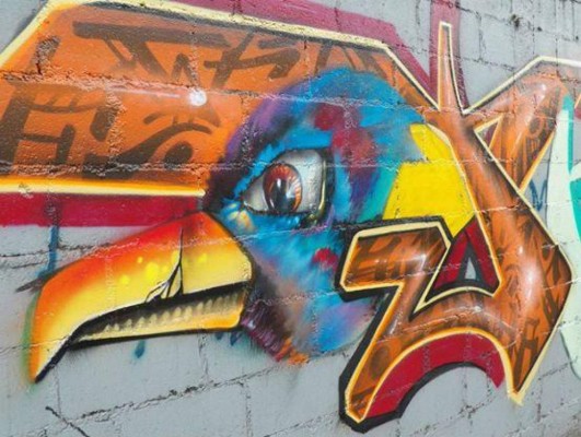 Con normativa se controlará grafiti en vías públicas