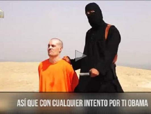 Yihadistas decapitan a periodista de EE UU&nbsp;