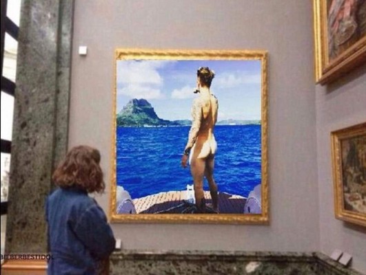 Justin Bieber y su trasero estremecen la red