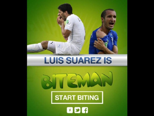 VIDEO: Los videojuegos de la mordida de Luis Suárez