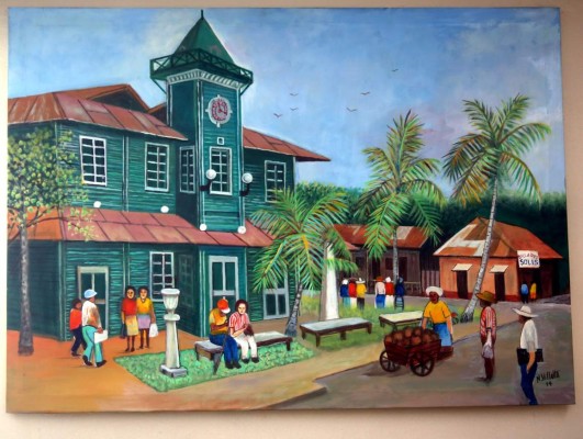 Napoleón Villalta, digno embajador de la plástica y la cultura teleña