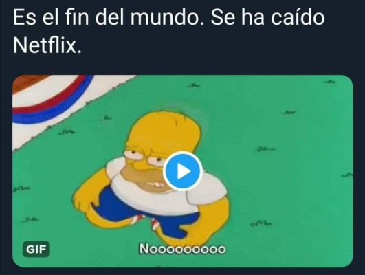 Caída mundial de Netflix: Usuarios se burlan con memes