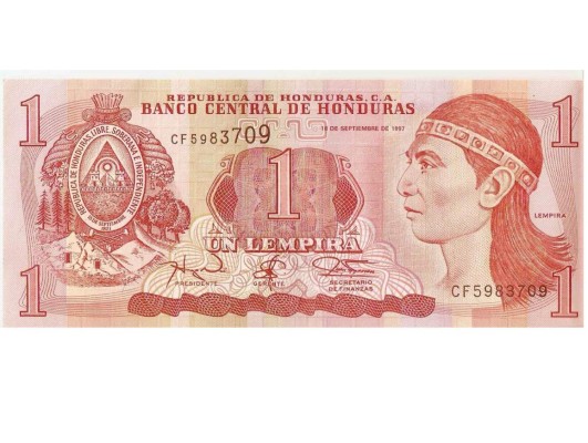 El lempira, uno de los billetes más bellos del mundo, según The Telegraph