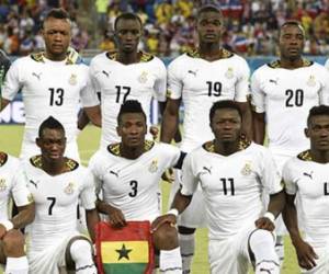 La selección de Ghana, en la reciente edición de la Copa Africana 2017 (Foto: Agencias)