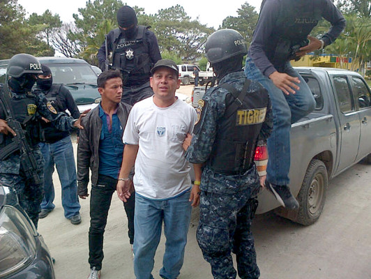 Honduras: Detenidos y decomisos en operativos