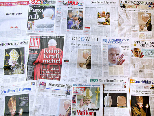 Papa Benedicto XVI se despedirá de católicos el 27 de febrero