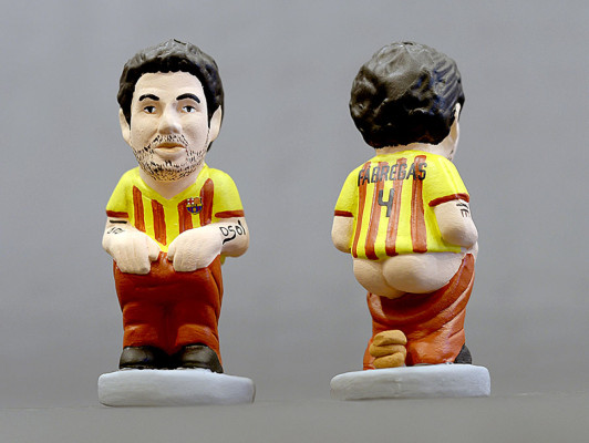 El papa Francisco, Neymar y Gareth Bale, nuevos 'caganers'