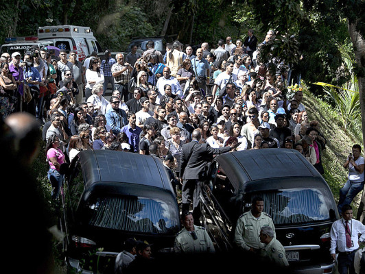 Venezuela da el último adiós a Mónica Spear