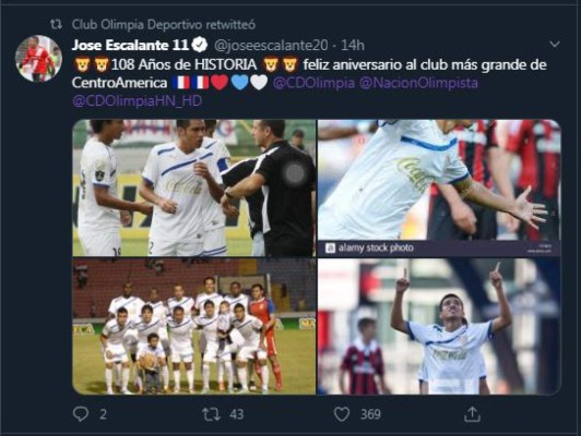 FOTOS: Así felicitaron al Olimpia por sus 108 años de historia