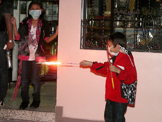 El cielo de Tegucigalpa se iluminó en Navidad
