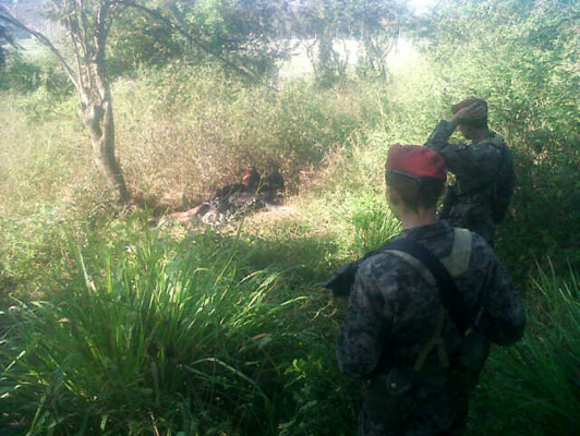 Hallan dos cuerpos calcinados en Choloma, Cortés