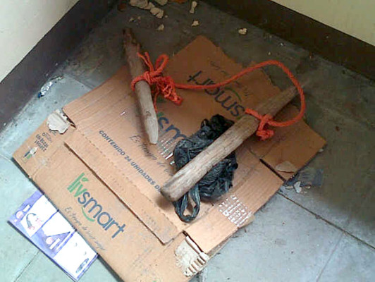 Policía inspecciona la cuarta 'casa loca”