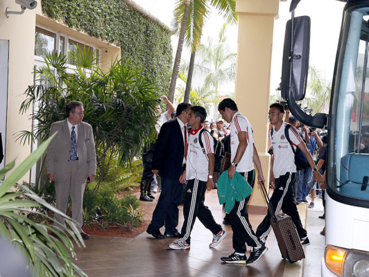 FOTOS: Selección de México ya está en San Pedro Sula