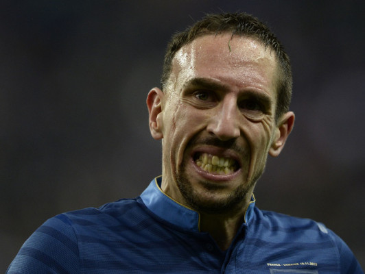 Franck Ribéry tiene una costilla rota