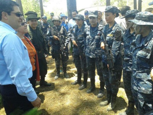 JOH instala destacamento de TIGRES en Lepaterique