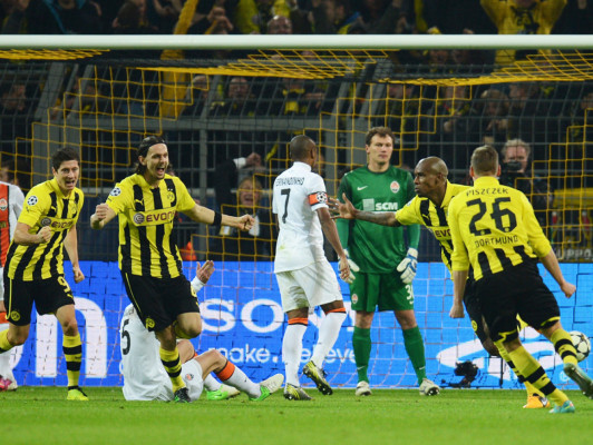 Borussia Dortmund clasifica pulverizando al Shakhtar Donetsk