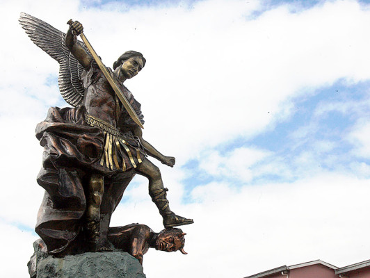 El centro de Tegucigalpa en imágenes