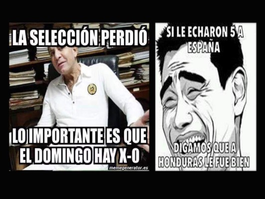 Pese a derrota, hondureños no pierden sentido del humor