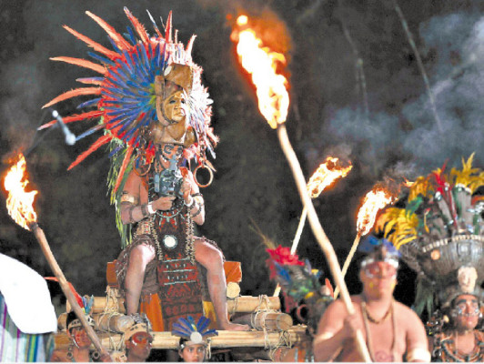 Chayanne recibió la bendición de chamanes mayas
