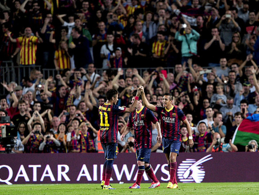 Barcelona gana 2-1 a Real Madrid en 'Clásico'