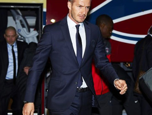 FOTOS: Beckham, el más mediático del PSG pese a no jugar