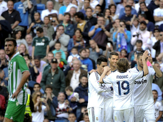 Real Madrid impuso autoridad ante el Betis