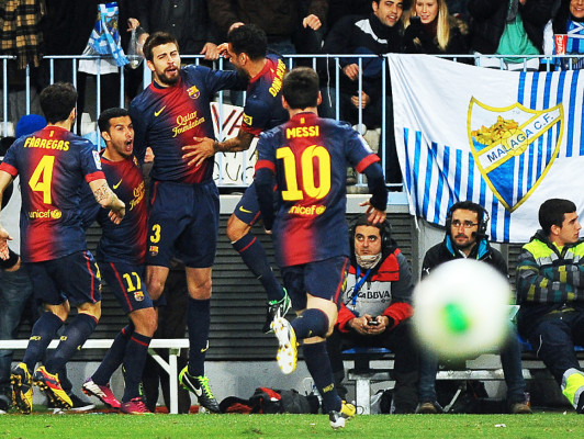 Barcelona elimina al Málaga y se cita con Real Madrid en semifinales