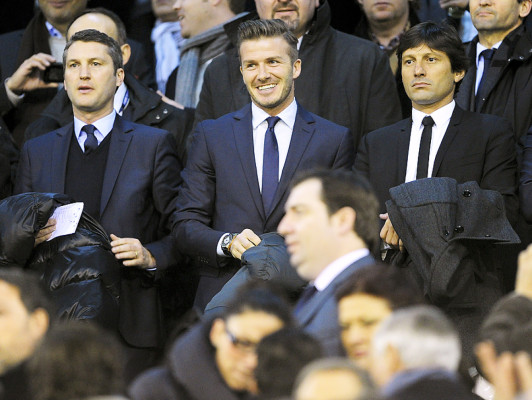 FOTOS: Beckham, el más mediático del PSG pese a no jugar