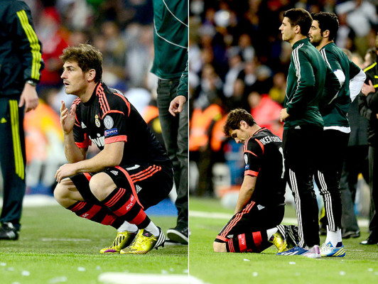 Las lágrimas del Real Madrid por la eliminación