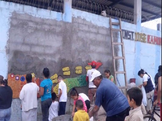Art3 D Barrio, llenando de color Tegucigalpa