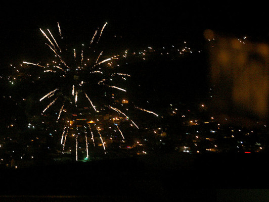 El cielo de Tegucigalpa se iluminó en Navidad