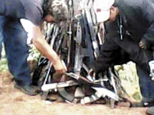 Los Espinoza filmaron entrenamientos de niños